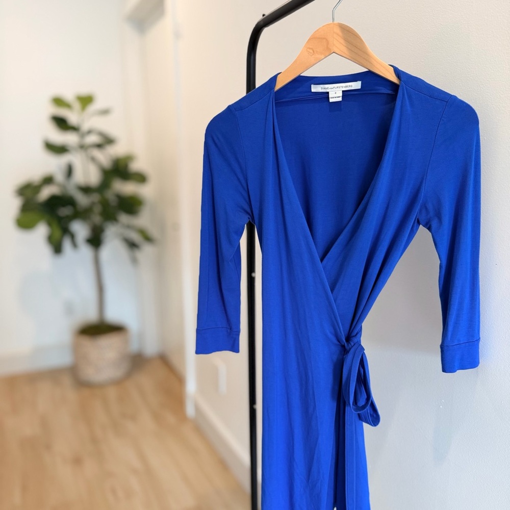 Diane Von Furstenberg Royal Blue Dress